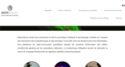 Desktop Screenshot of matriscience.com